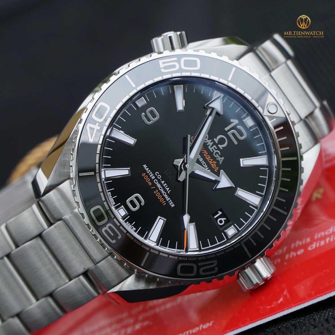 OMEGA SEAMASTER PLANET OCEAN 600M CO‑AXIAL MASTER CHRONOMETER 39.5 MM 215.30.40.20.01.001 Thép không gỉ - Steel on Steel