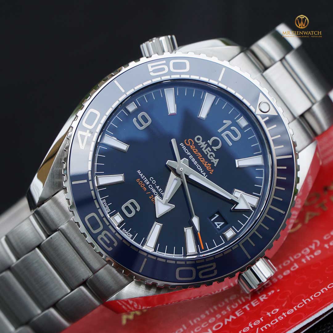 OMEGA SEAMASTER PLANET OCEAN 600M CO‑AXIAL MASTER CHRONOMETER 39.5 MM 215.30.40.20.03.001 Thép không gỉ - Steel on Steel