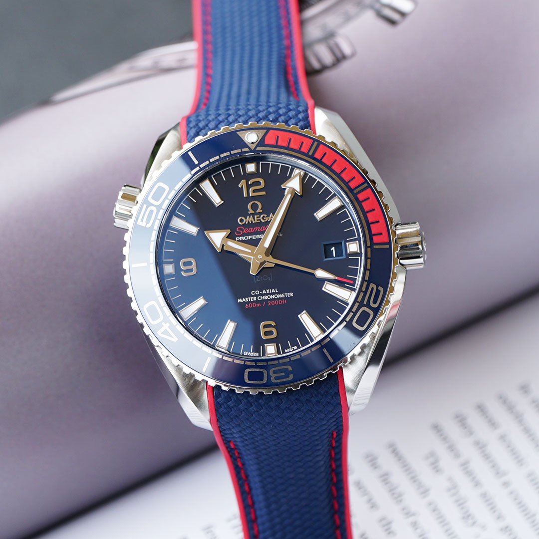 OMEGA SEAMASTER PLANET OCEAN 600M CO‑AXIAL MASTER CHRONOMETER 43.5 MM "PYEONGCHANG 2018" LIMITED EDITION 522.32.44.21.03.001 "Pyeongchang 2018" Limited Edition