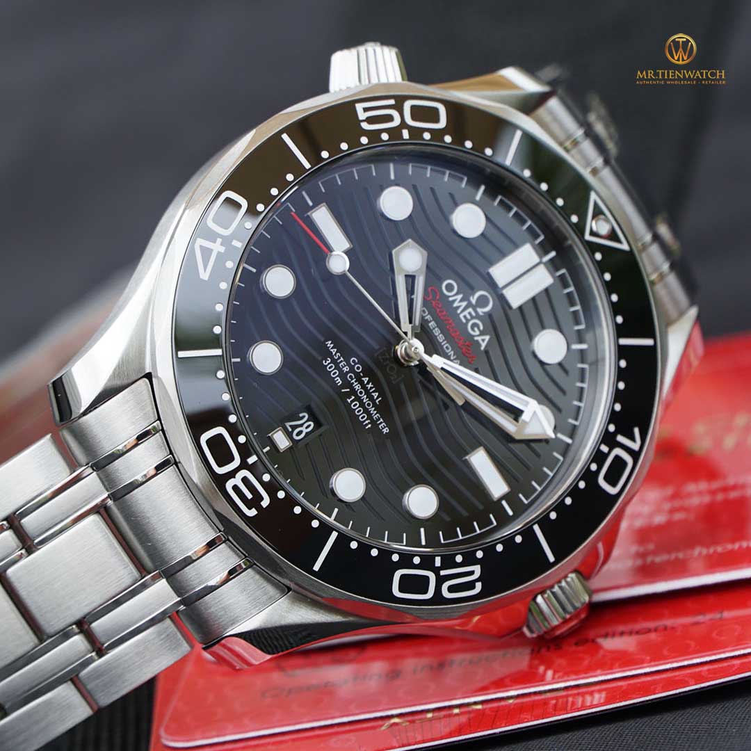 OMEGA SEAMASTER DIVER 300M CO‑AXIAL MASTER CHRONOMETER 42 MM 210.30.42.20.01.001 Thép không gỉ - Steel on steel