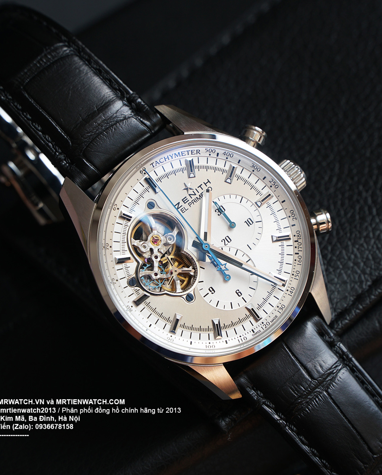 [Đã Bán, có thể tìm deal] Used Full Set Zenith El Primero Chronomaster Open 03.2040.4061/01.C494